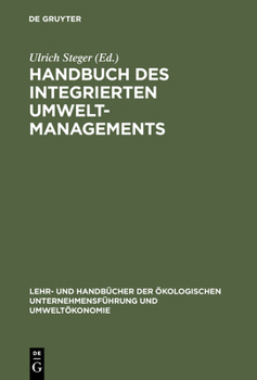 Hardcover Handbuch des integrierten Umweltmanagements [German] Book