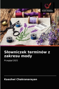 Paperback Slowniczek terminów z zakresu mody [Polish] Book