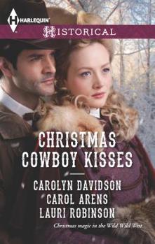 Mass Market Paperback Christmas Cowboy Kisses: A Western Historical Romance Book
