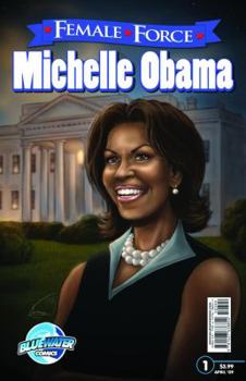 Paperback Female Force: Michelle Obama Book