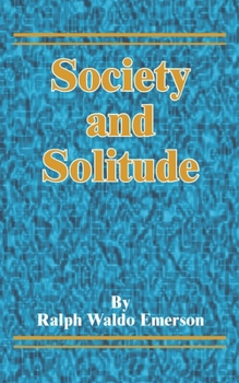 Paperback Society and Solitude Book