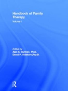 Hardcover Handbook of Family Therapy Book