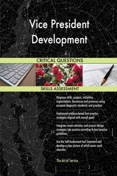 Paperback Vice President Development Critical Questions Skills Assessment Book