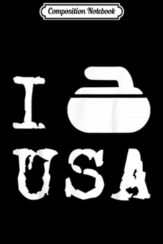 Paperback Composition Notebook: Vintage Curling Rock Stone Roaring Game Journal/Notebook Blank Lined Ruled 6x9 100 Pages Book