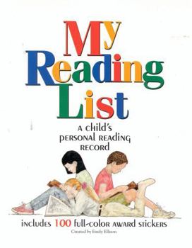 Paperback My Reading List: A Child's Personal Reading Record Book