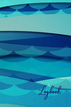 Logbook: An Organizer Logbook Keeper for All Your Passwords and Stuff, Turquoise Blue Waves