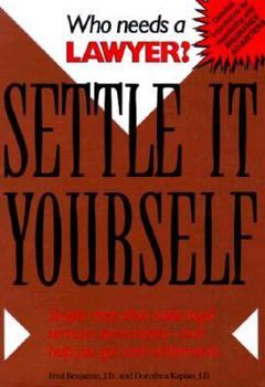 Paperback Settle It Yourself/Rev Ed Book