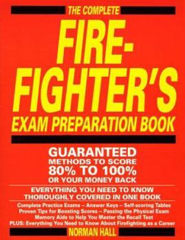 Paperback Firefighters Exam Prep Book