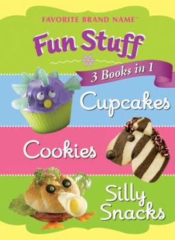 Plastic Comb Fun Stuff: 3 Books in 1: Cupcakes, Cookies, Silly Snacks Book