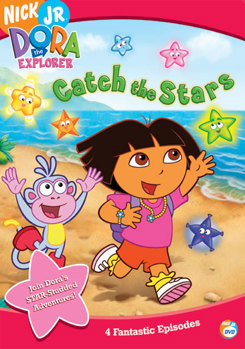 DVD Dora The Explorer: Catch the Stars Book