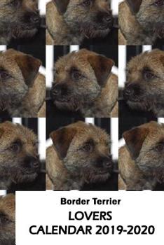 Paperback Border Terrier Lovers Calendar 2019-2020 Book