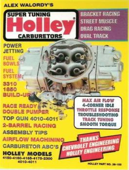 Paperback Alex Walordy's Super Tuning Holley Carburetors Book