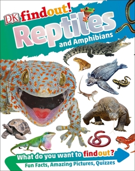 Paperback Dkfindout! Reptiles and Amphibians Book