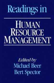 Paperback Readings in Human Resource Management Book