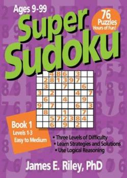 Paperback Super Sudoku: Book 1 Book