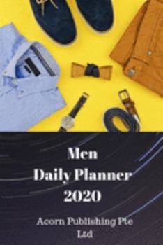 Paperback Men Daily Planner 2020 Book