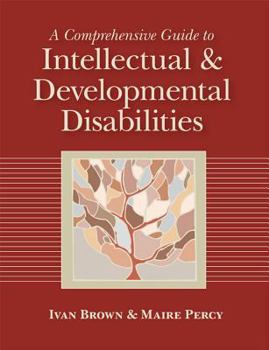 Hardcover A Comprehensive Guide to Intellectual and Developmental Disabilities Book