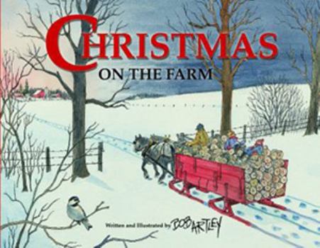 Hardcover Christmas on the Farm Book