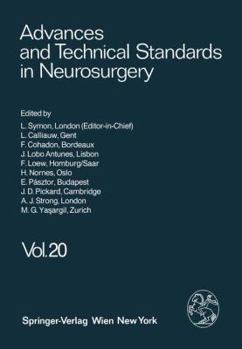 Paperback Advances and Technical Standards in Neurosurgery Book