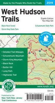 Map West Hudson Trails Map, 2019: Storm King State Park, Schunemunk State Park, Black Rock Forest Book