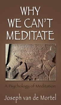 Hardcover Why We Can't Meditate: A Psychology of Meditation Book