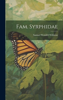 Hardcover Fam. Syrphidae Book