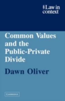 Common Values and the Public-Private Divide - Book  of the Law in Context