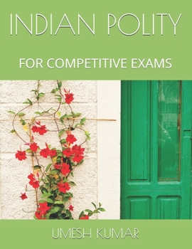 Paperback Indian Polity: For Competitive Exams Book