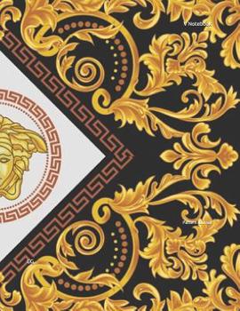 Paperback V Notebook: Pattern Journal Book