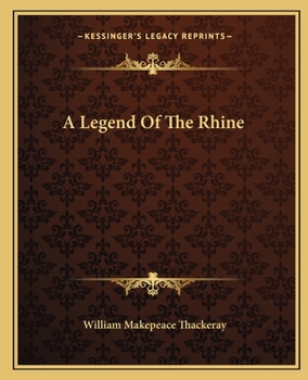 Paperback A Legend Of The Rhine Book