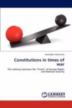 Paperback Constitutions in times of war Book