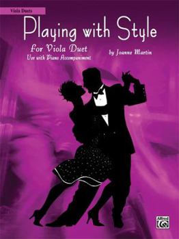 Paperback Playing with Style for String Quartet or String Orchestra: Viola Duet Book