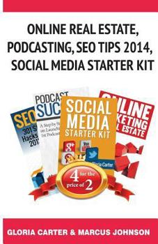 Paperback Online Real Estate, Podcasting, Seo Tips 2014, Social Media Starter Kit Book