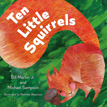Hardcover Ten Little Squirrels Book