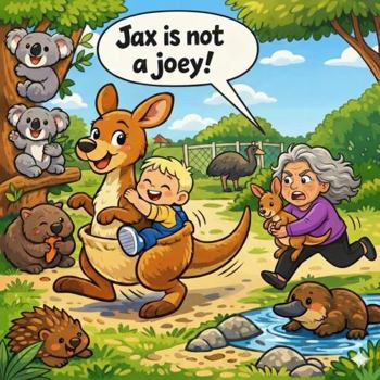 Jax is not a Joey: by Mum & Milly