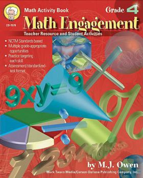 Paperback Math Engagement, Grade 4: Teacher Resource and Student Activities Book