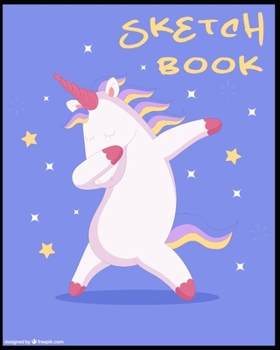 Paperback Sketch Book: A Large Notebook With Blank Paper for Drawing, Writing, Painting, Sketching, 100 Pages, 8x10 Book