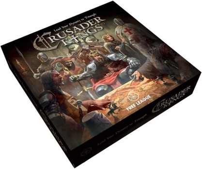 Hardcover Crusader Kings Boxed Board Game Book