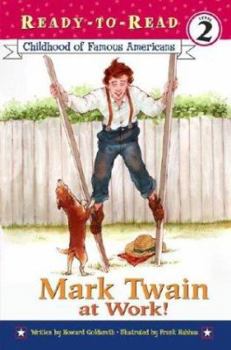 Library Binding Mark Twain at Work! Book