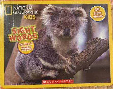 Paperback National Geographic Kids Sight Words 12-Book Reading Program Book