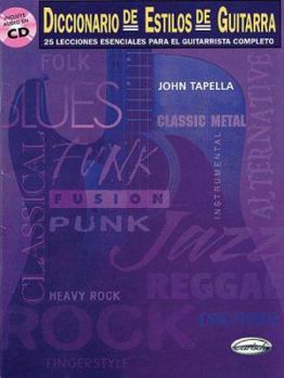 Hardcover Dicionario de Estilos de Guitarra Book