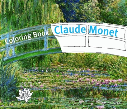 Paperback Coloring Book Monet Book