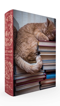 Misc. Cat Nap Book Box Puzzle 1000 Piece, Clamshell Book