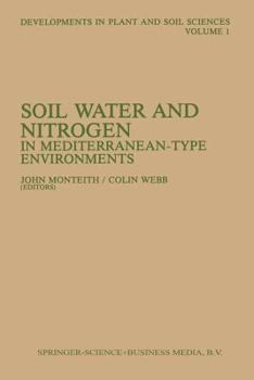 Paperback Soil Water and Nitrogen in Mediterranean-Type Environments Book