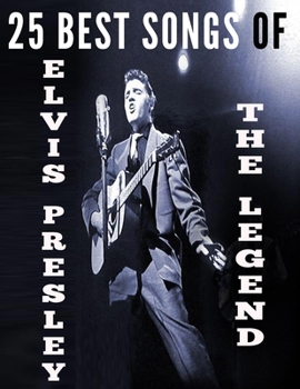 Paperback 25 Best Songs of Elvis Presley Book