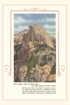 Paperback The Vintage Journal Half Dome and Clouds' Rest, Yosemite Book