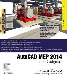 Paperback AutoCAD MEP 2014 for Designers Book