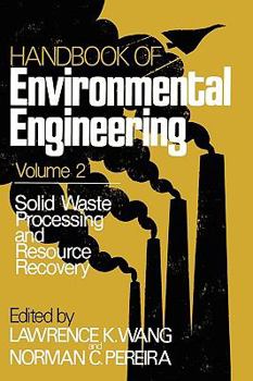 Hardcover Solid Waste Processing and Resource Recovery: Volume 2 Book