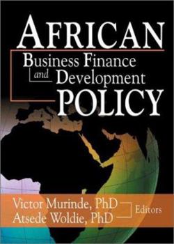 Hardcover African Development Finance and Business Finance Policy Book