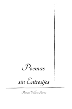 Paperback Poemas sin Entresijos: Poemas para dialogar entre percepciones [Spanish] Book